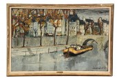 OOC - Barge on the Seine by Cl