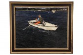 OOC - Fisherman Rowing Dinghy