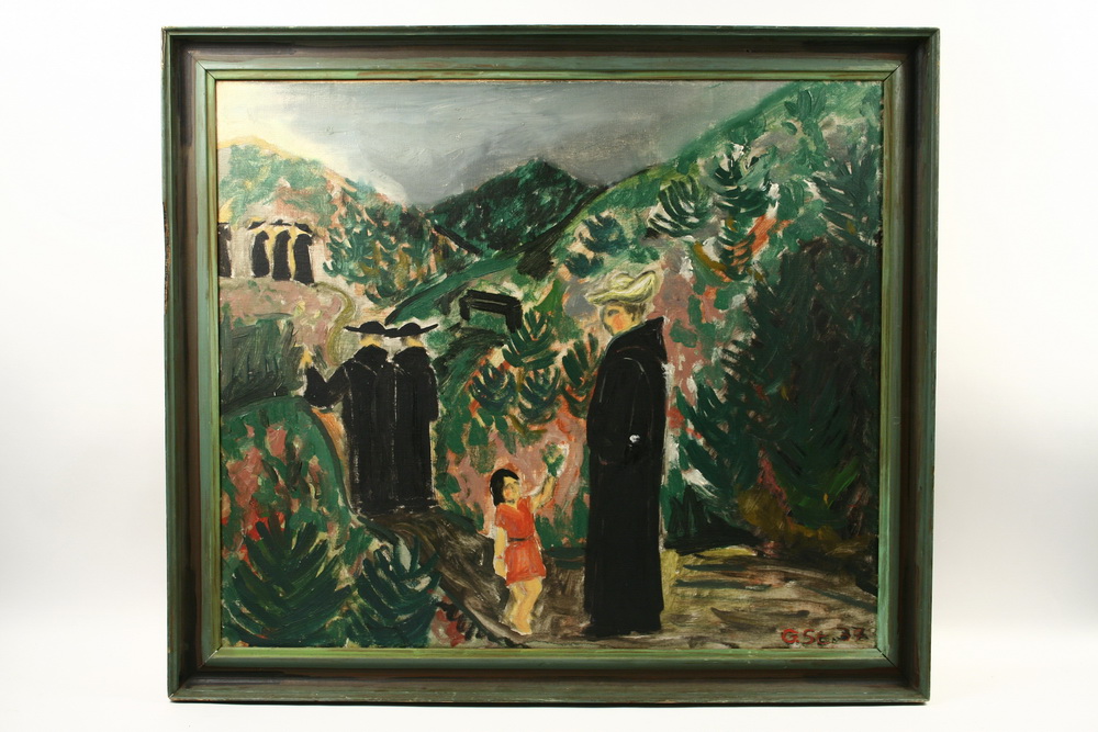 OOC - 'Girl with Monk' 1937 by