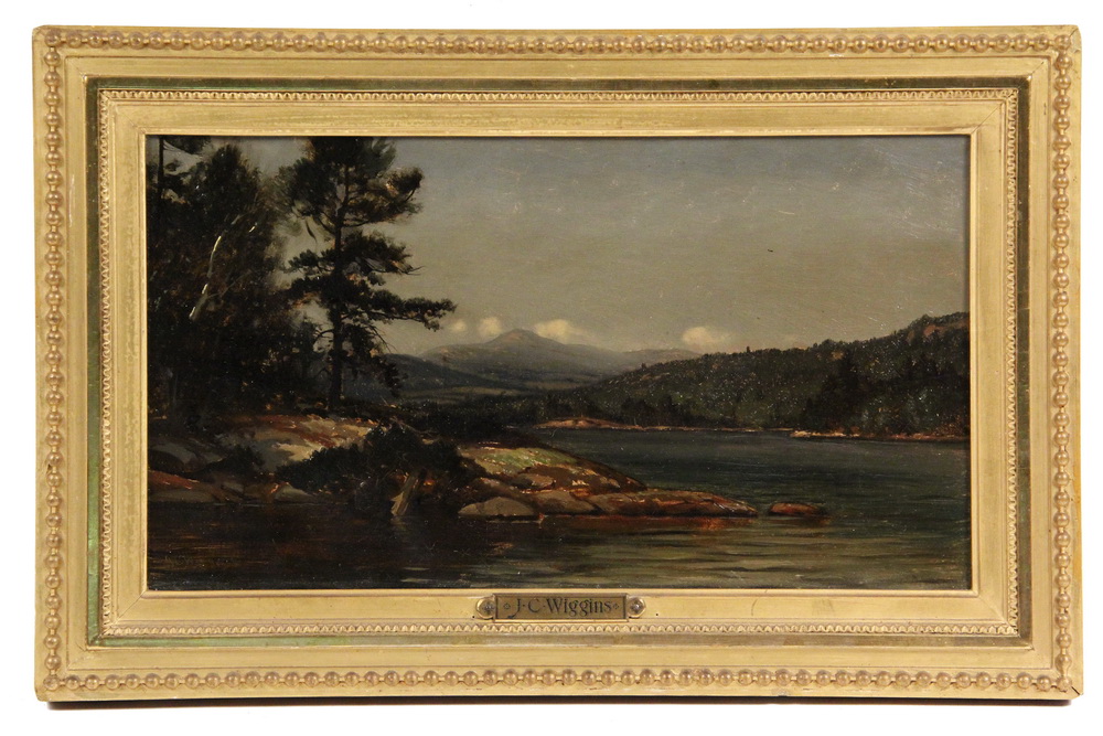 OOC - Lake Scene with Pines by John