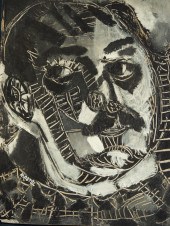 OOP- Modernist bust portrait o