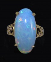 OPAL AND FOURTEEN KARAT GOLD S