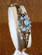 OPAL AND FOURTEEN KARAT GOLD B
