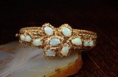 OPAL AND FOURTEEN KARAT GOLD B