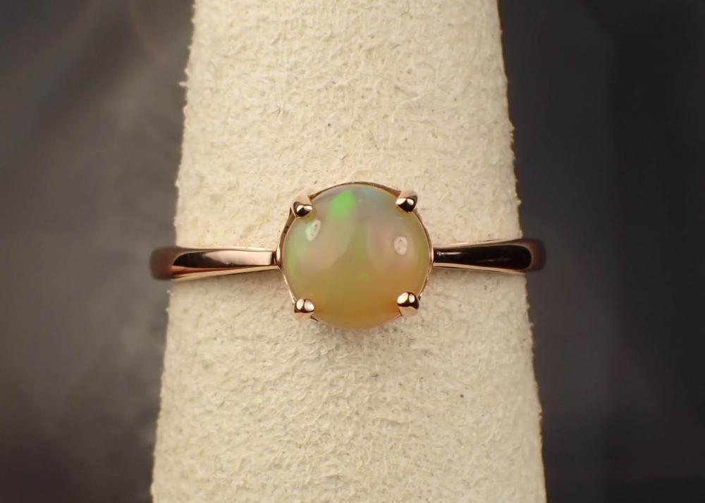 OPAL AND FOURTEEN KARAT GOLD