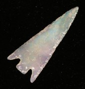 Opal arrowhead.  2 1/2".  Walt