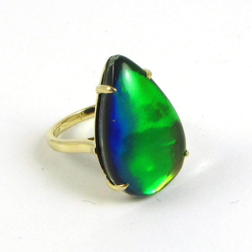 OPAL TRIPLET AND FOURTEEN KARAT