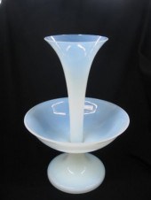 Opalene Art Glass Epergne sing