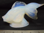 OPALESCENT ART GLASS GOLDFISH,