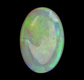 OPALOne oval cabochon cut opal