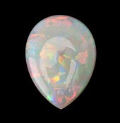 OPALOne pear shape cabochon cu