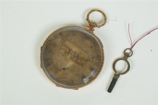 OPEN FACE POCKET WATCH.  London 