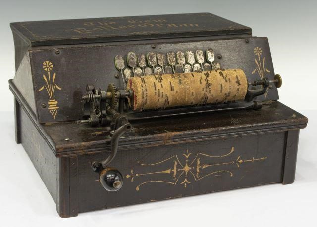 OPERATING 'THE GEM ROLLER ORGAN,'