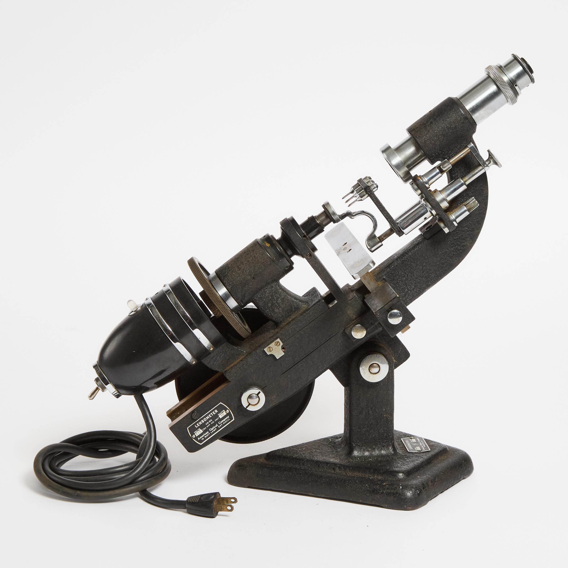 Ophthalmologist's 'Lensometer',