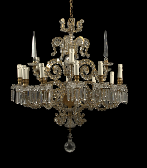 Opulent Bagues, Paris, Cut Glass