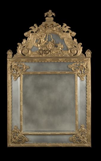 Opulent French Carved Giltwood