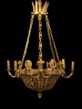 Opulent French Gilt-Lacquered