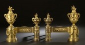 Opulent Pair of French Gilt-Br