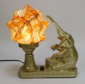ORANGE AND CREAM BOHEMIAN ART