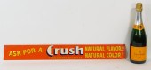 ORANGE CRUSH TIN LITHO ADVERTI