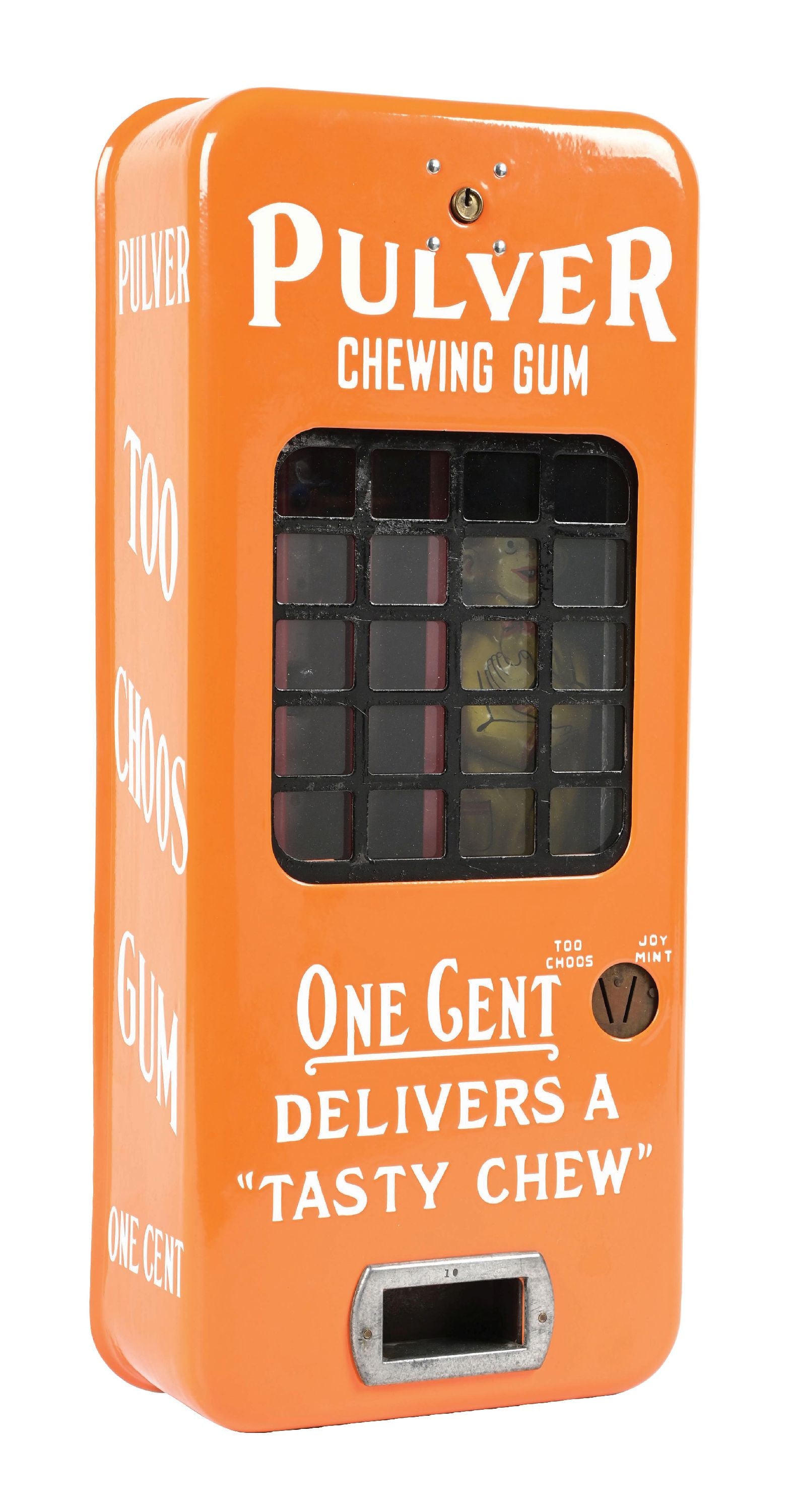 ORANGE PORCELAIN PULLVER TAB GUM