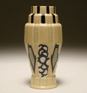 Orchies French Art Deco vase w
