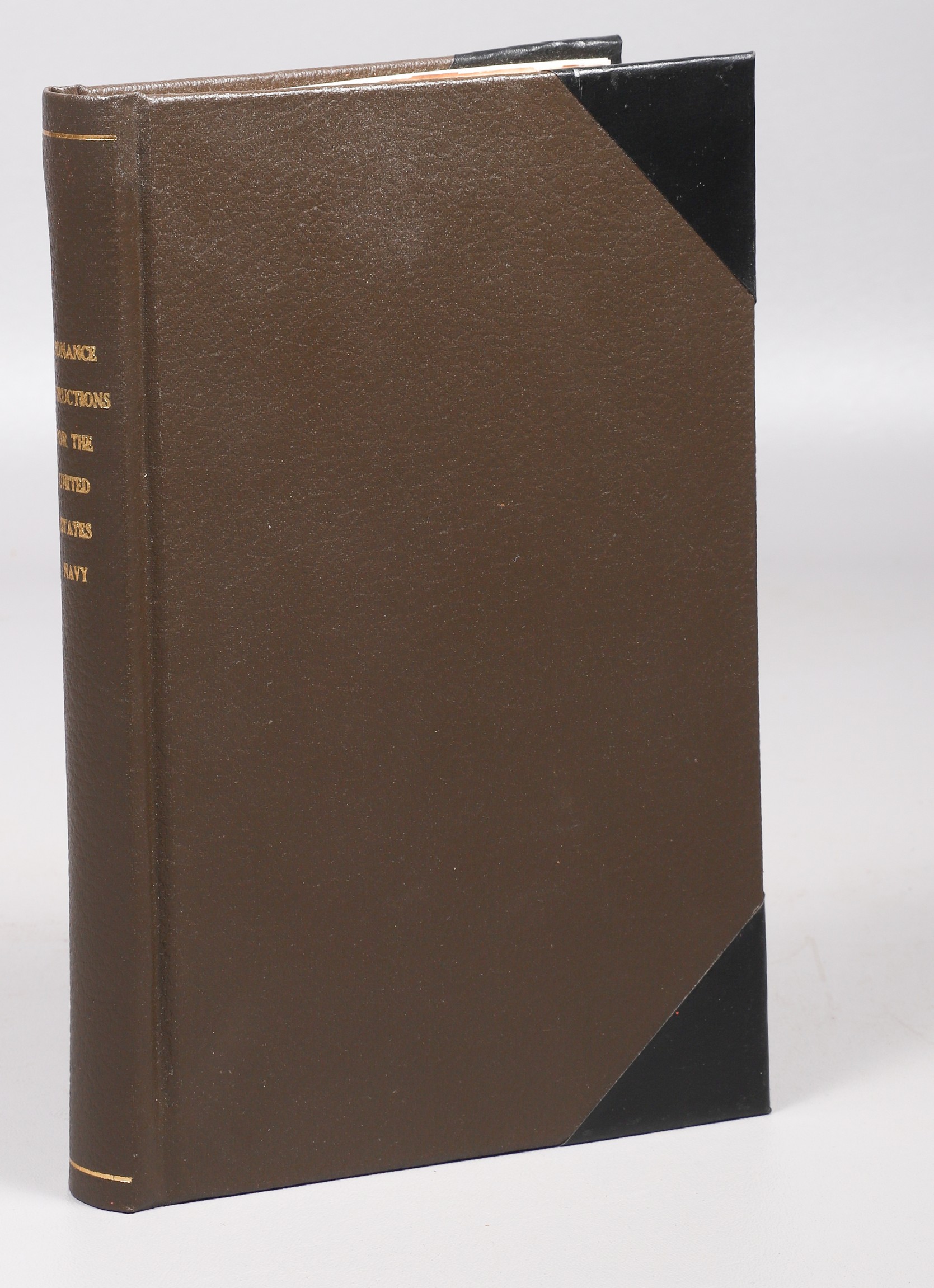 Ordnance Instructions for the