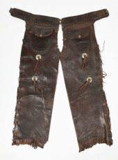 OREGON MADE LEATHER CHAPS 2 CL