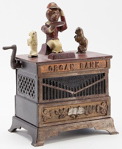 ORGAN MONKEY BANKOrgan Monkey Bank.