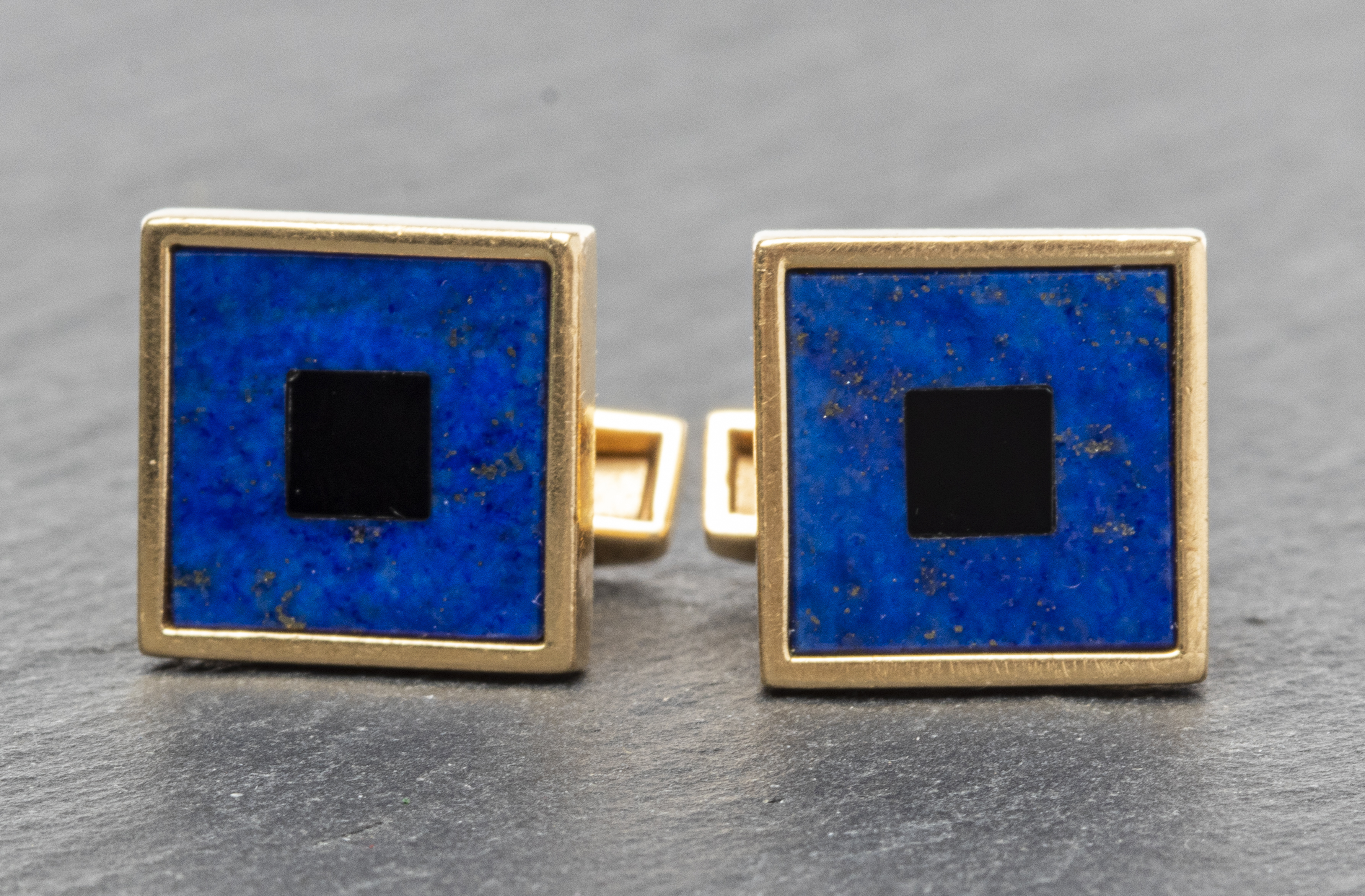 ORIANNE COLLINS 14K GOLD LAPIS &