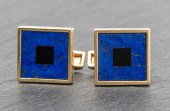 ORIANNE COLLINS 14K GOLD LAPIS