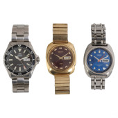 ORIENT AND SEIKO MENS WRISTWAT