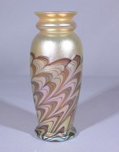 ORIENT & FLUME ART GLASS VASEO