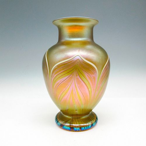 ORIENT & FLUME ART GLASS VASEFlared