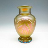 ORIENT & FLUME ART GLASS VASEF