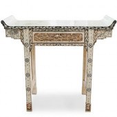 ORIENTAL BONE VENEER ALTAR TAB
