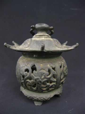 Oriental Cast Iron Lantern fancy