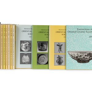 [ORIENTAL CERAMIC SOCIETY] A