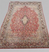 ORIENTAL FLORAL MEDALLION WOOL