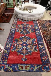 ORIENTAL HALL RUNNER, 4' 6" X