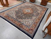 ORIENTAL HAND KNOTTED WOOL RUG