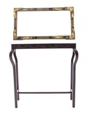 Oriental hardwood hall table a