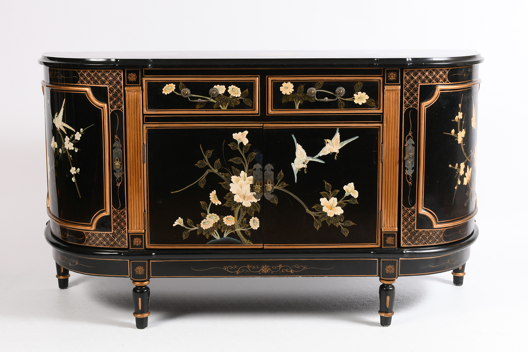 ORIENTAL LAQUERED & PAINTED