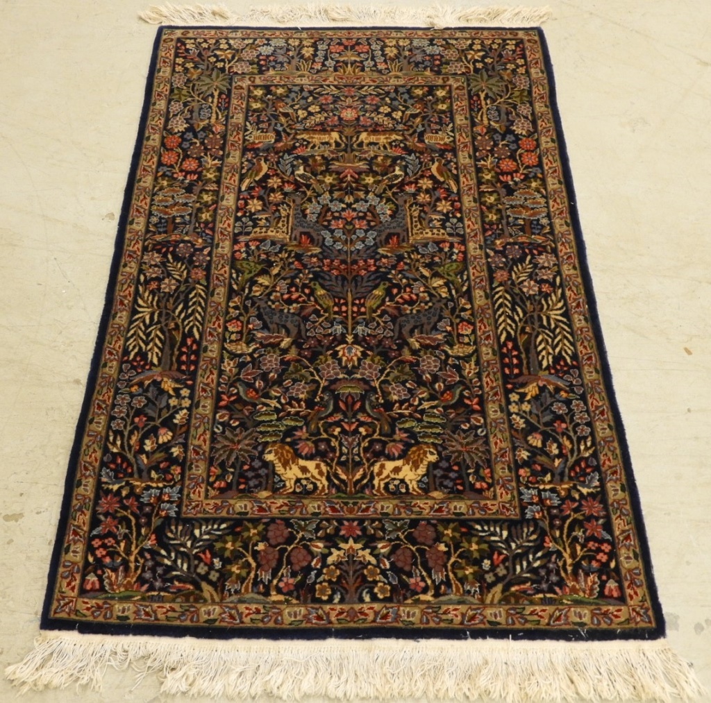 ORIENTAL PERSIAN KERMAN PICTORIAL