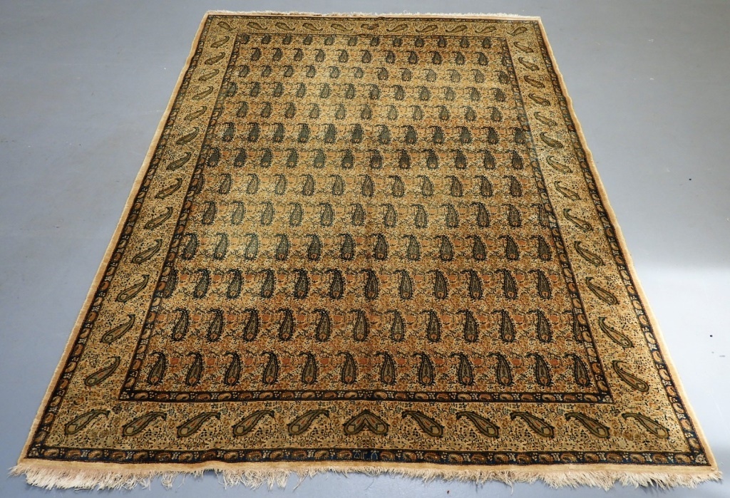 ORIENTAL PERSIAN PAISLEY WOOL
