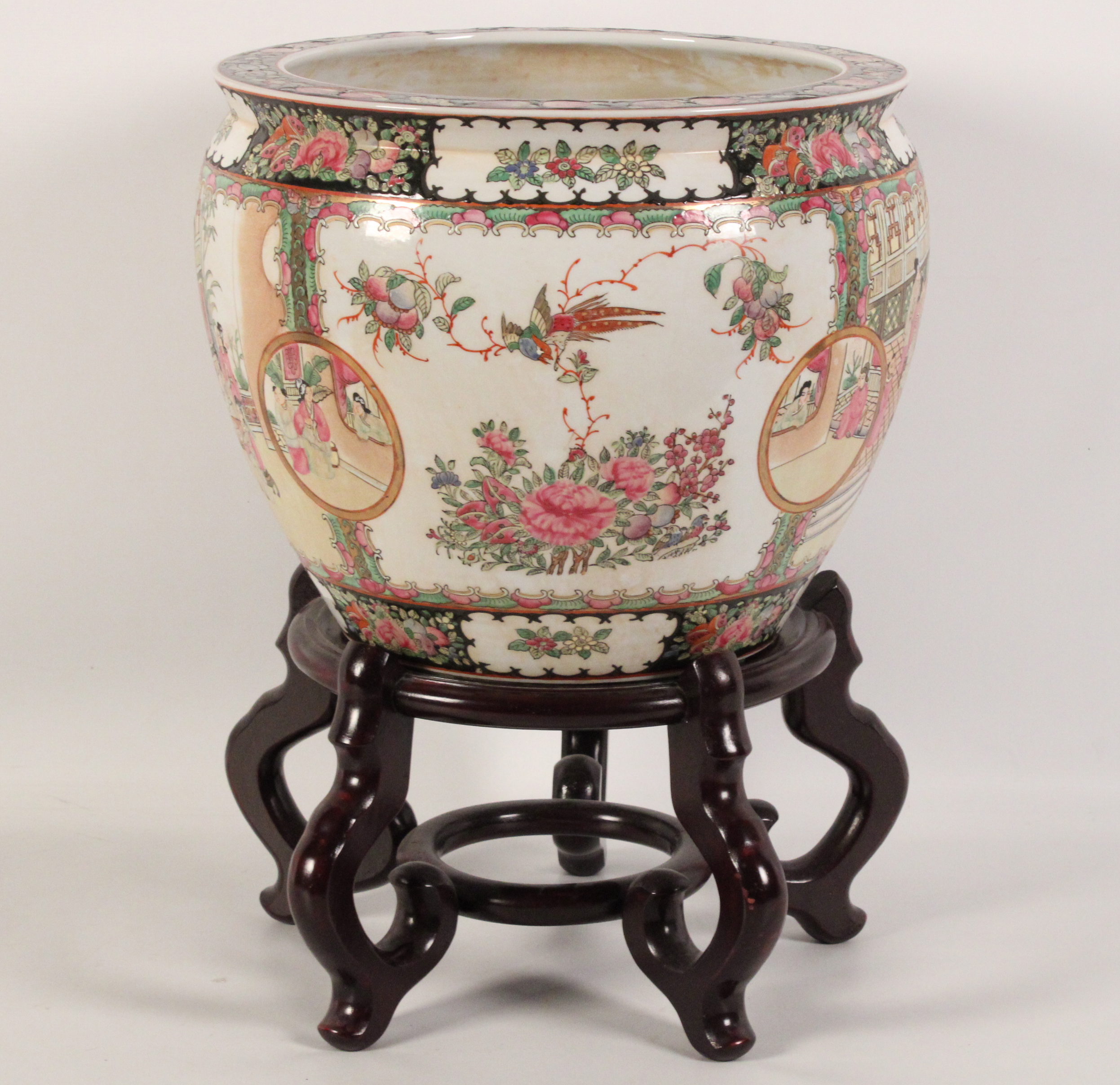 ORIENTAL PORCELAIN FISH BOW