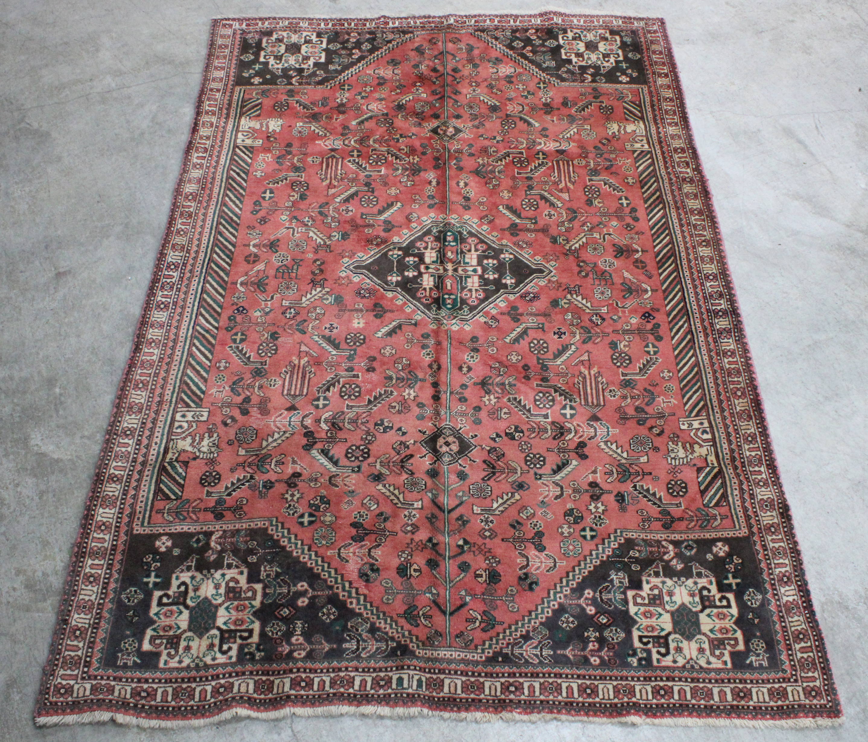 ORIENTAL RUG 10'5" X 6'9" PERSIAN