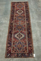 ORIENTAL RUG 3'1" X 10'6" KARA