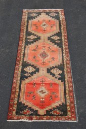 ORIENTAL RUG 3'1" X 9'3" KURDI