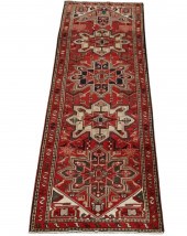 ORIENTAL RUG 3'2" X 9'9" KARAJ
